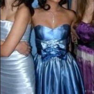 NWT! Betsey Johnson Ombre Satin Bustier Dress - Straps included!